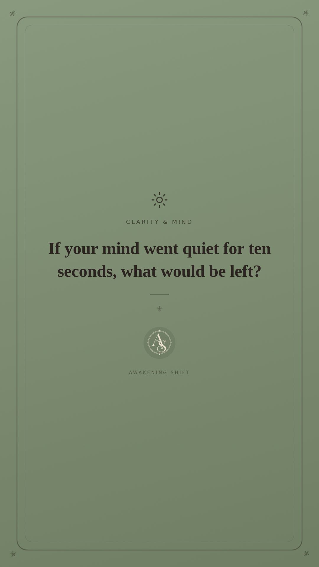 Clarity of Mind wallpaper Clarity of Mind wallpaper